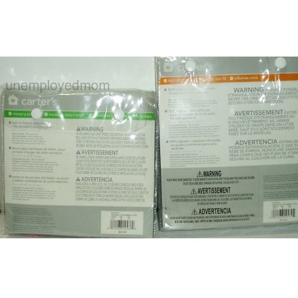 Blue Crib Sheet & Changing Pad Cover Boys Nursey - Picture 6 of 9